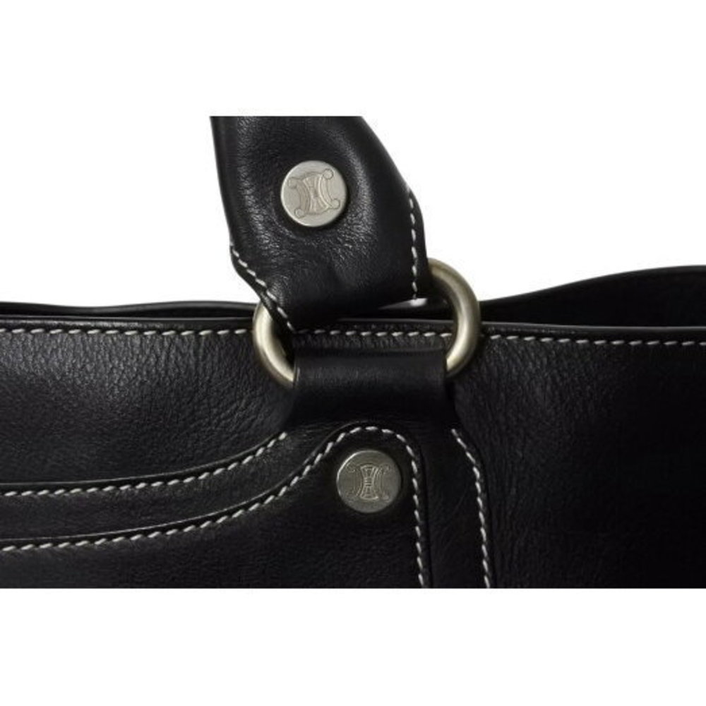 Celine Bag Shoulder Boogie Leather Black Bag - Picture 5 of 9